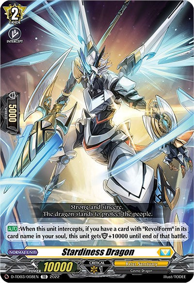 Stardiness Dragon (D-TD03/008EN) [Raika Koshiba -Skyfall Executors-] | Total Play