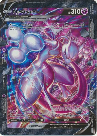 Mewtwo V-Union (Jumbo Card) [Sword & Shield: Black Star Promos] | Total Play