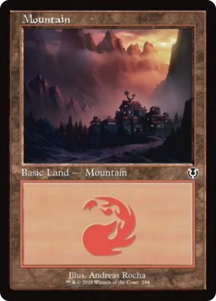 Mountain (294) (Retro Frame) [Innistrad Remastered] | Total Play