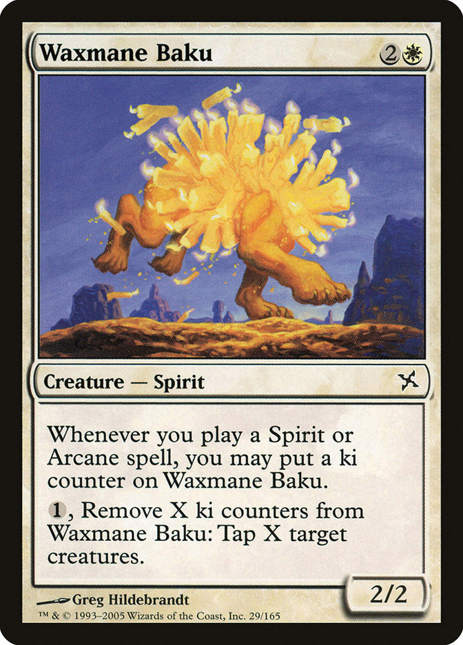 Waxmane Baku [Betrayers of Kamigawa] | Total Play