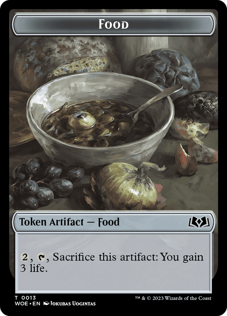 Food (0013) Token [Wilds of Eldraine Tokens] | Total Play