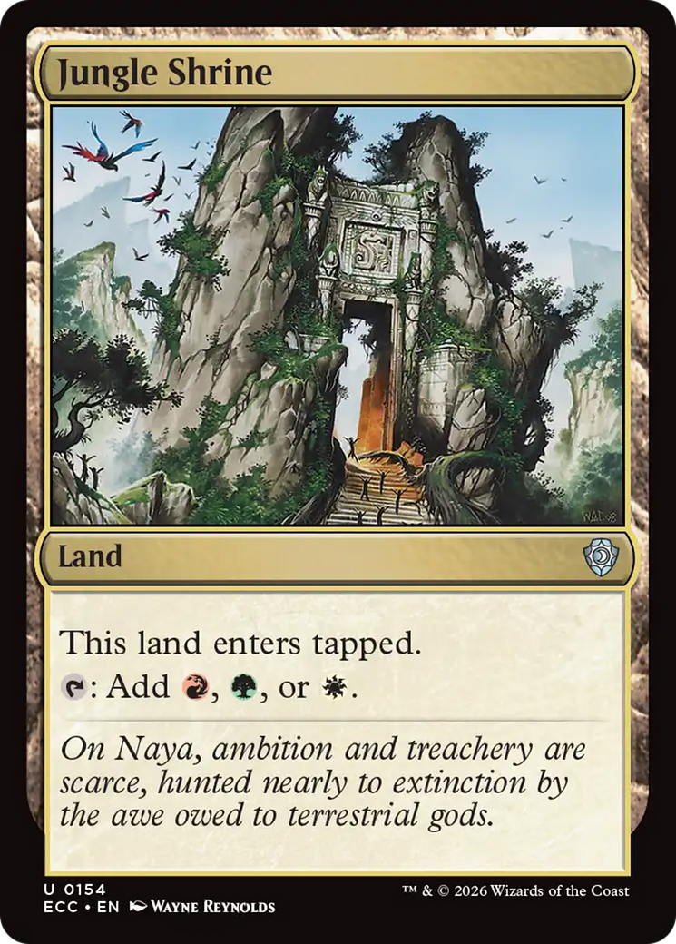 Jungle Shrine [Lorwyn Eclipsed Commander] | Total Play
