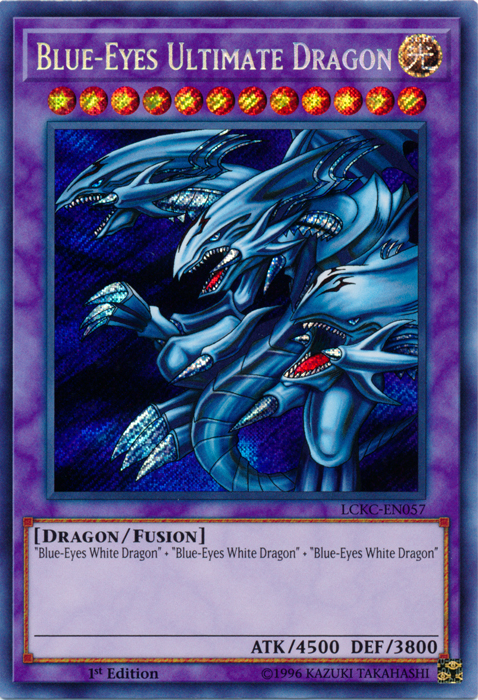 Blue-Eyes Ultimate Dragon [LCKC-EN057] Secret Rare | Total Play