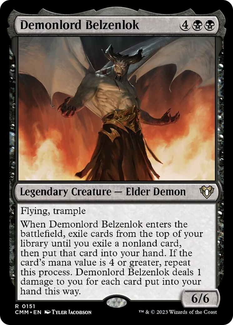 Demonlord Belzenlok [Commander Masters] | Total Play