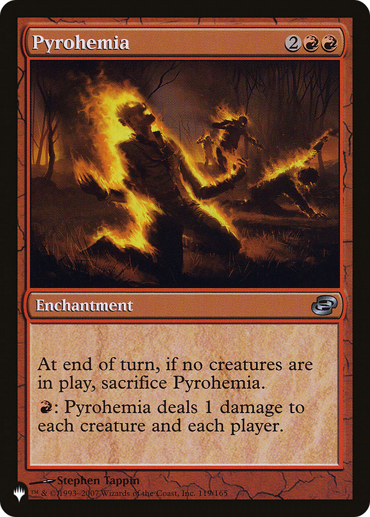 Pyrohemia [The List] | Total Play
