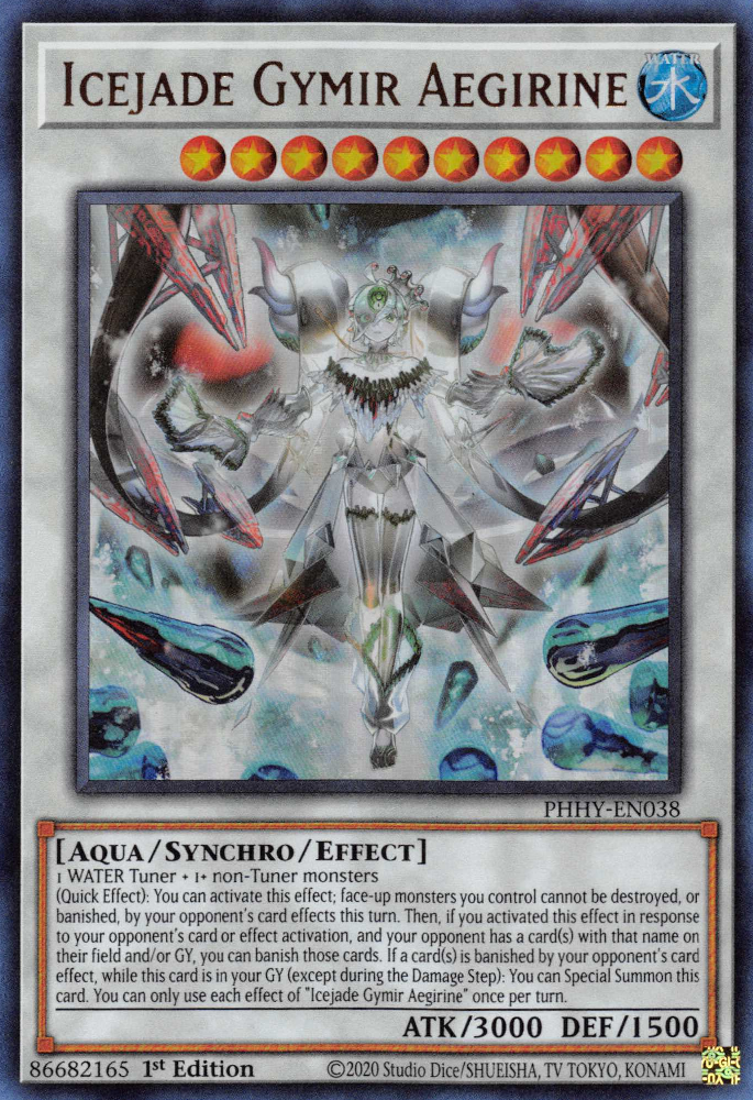 Icejade Gymir Aegirine [PHHY-EN038] Ultra Rare | Total Play