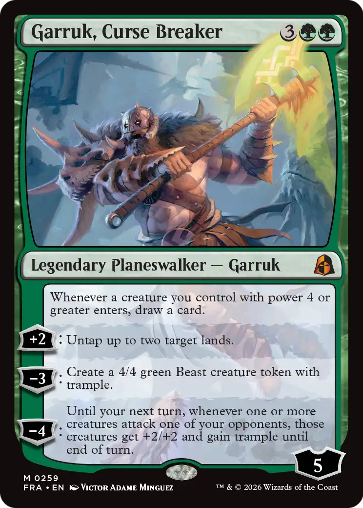 Garruk, Curse Breaker [Reality Fracture] | Total Play
