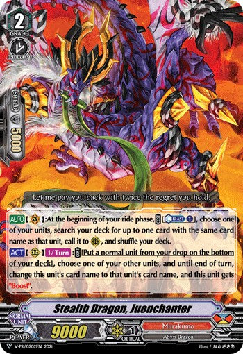 Stealth Dragon, Juonchanter (V-PR/0202EN) [V Promo Cards] | Total Play