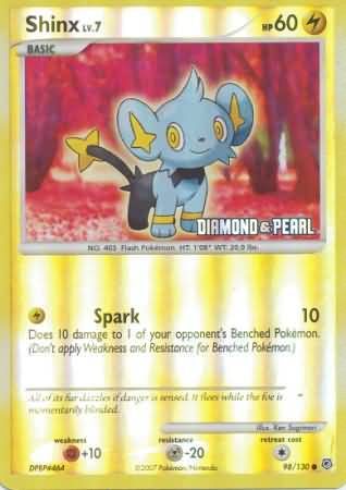 Shinx (98/130) [Burger King Promos: 2008 Collection] | Total Play
