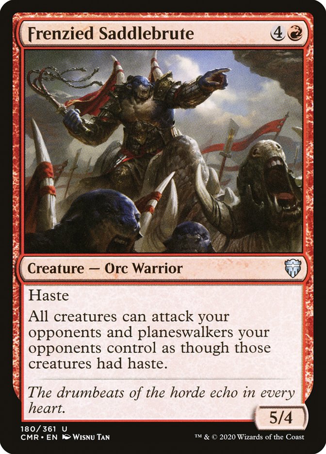 Frenzied Saddlebrute [Commander Legends] | Total Play