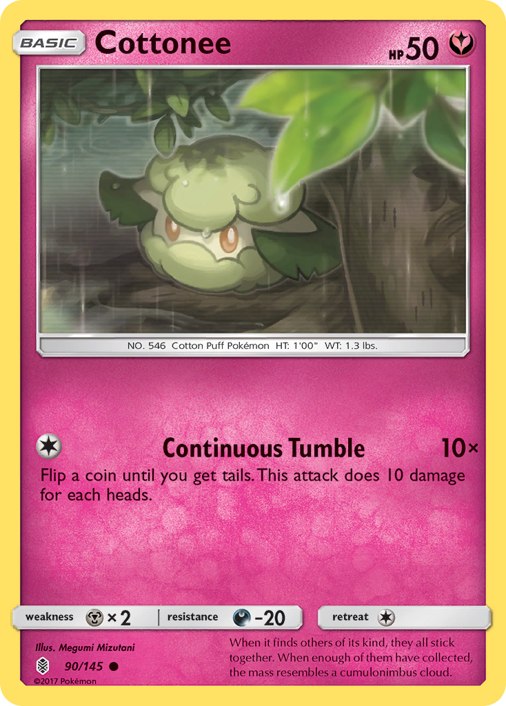 Cottonee (90/145) [Sun & Moon: Guardians Rising] | Total Play