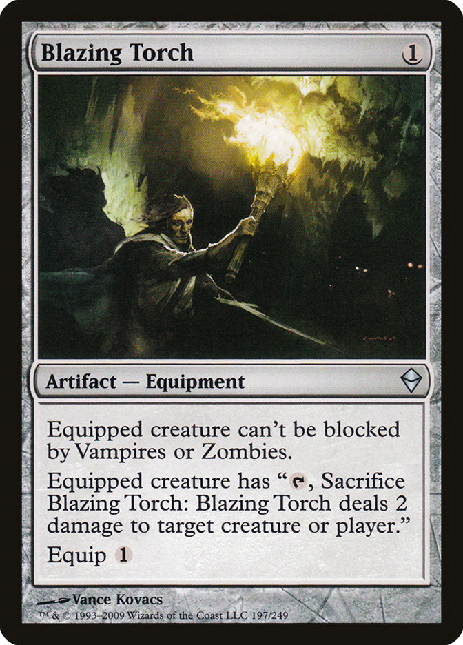 Blazing Torch [Zendikar] | Total Play