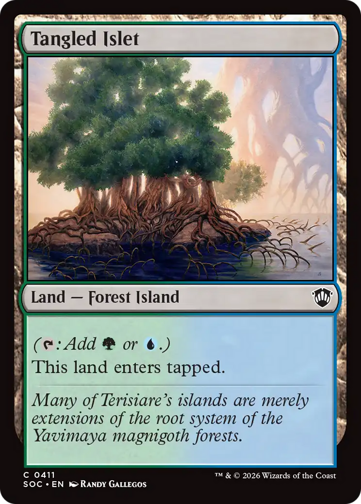 Tangled Islet [Secrets of Strixhaven Commander] | Total Play