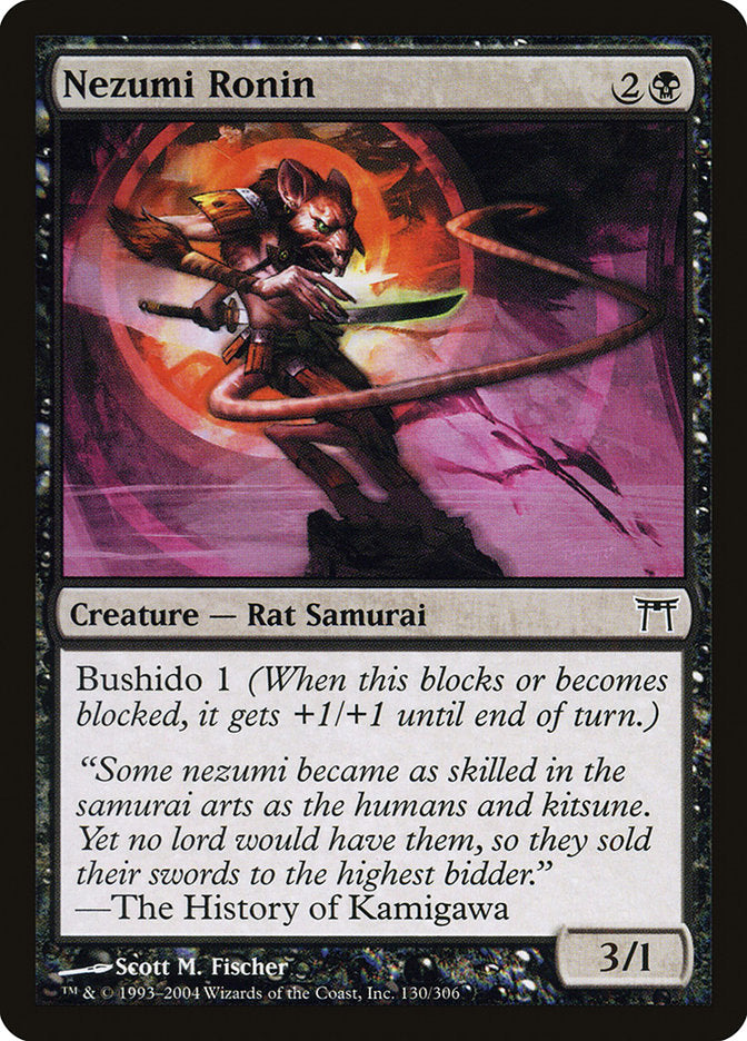 Nezumi Ronin [Champions of Kamigawa] | Total Play