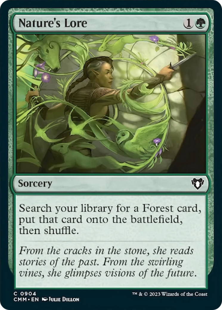 Nature's Lore [Commander Masters] | Total Play
