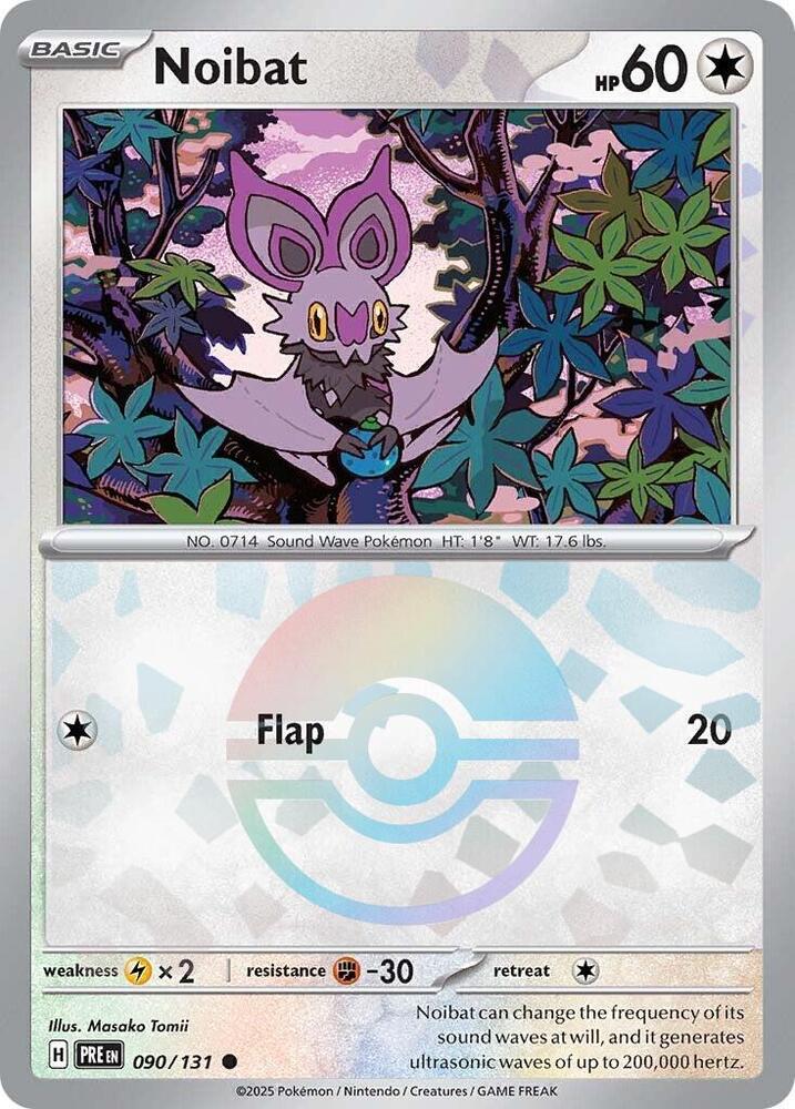 Noibat (090/131) (Poke Ball Pattern) [Scarlet & Violet: Prismatic Evolutions] | Total Play