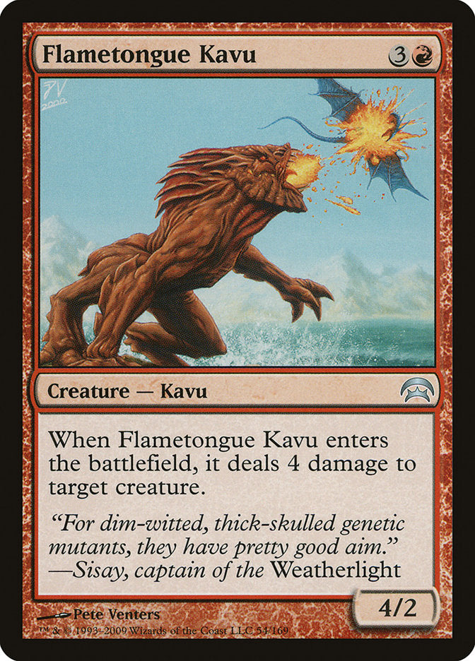 Flametongue Kavu [Planechase] | Total Play