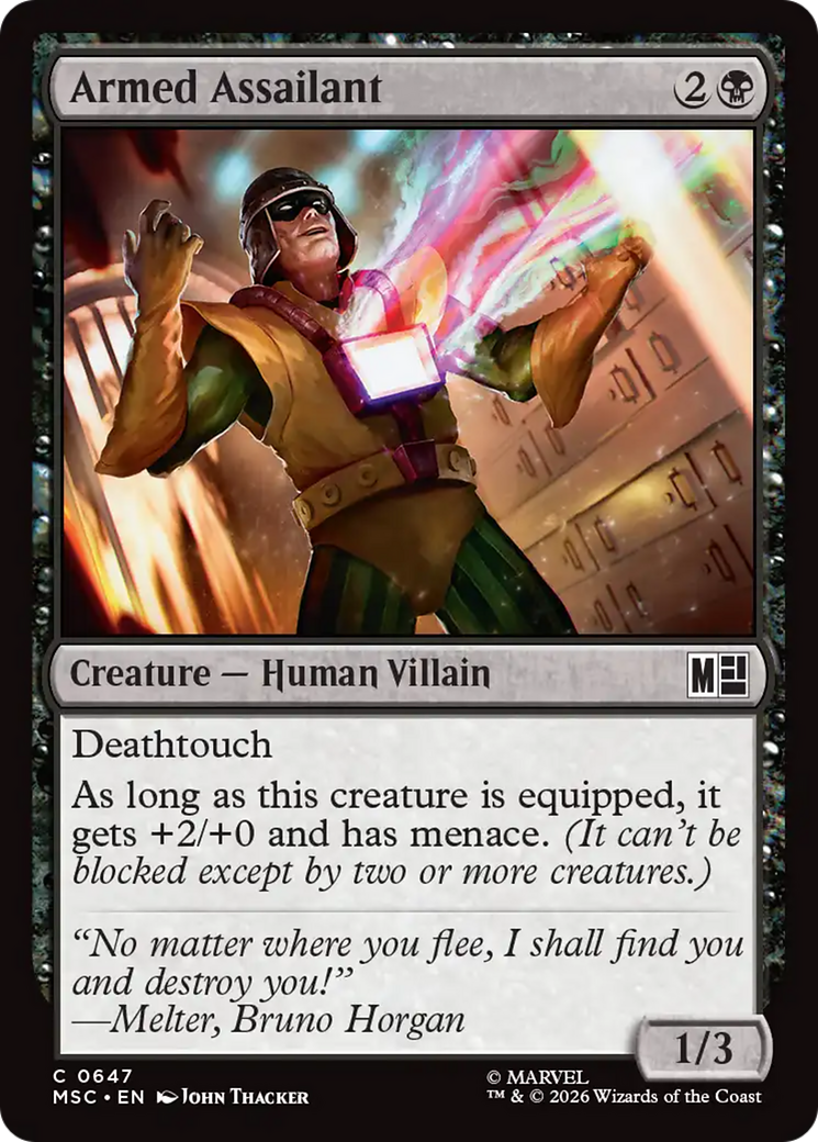 Armed Assailant [Marvel Super Heroes Commander] | Total Play
