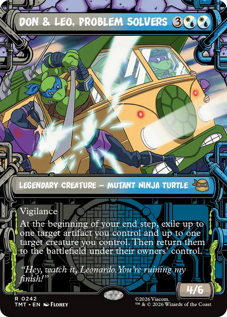 Don & Leo, Problem Solvers (Showcase) [Teenage Mutant Ninja Turtles] | Total Play