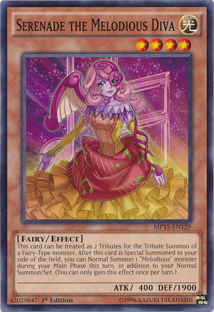 Serenade the Melodious Diva [MP15-EN129] Common | Total Play