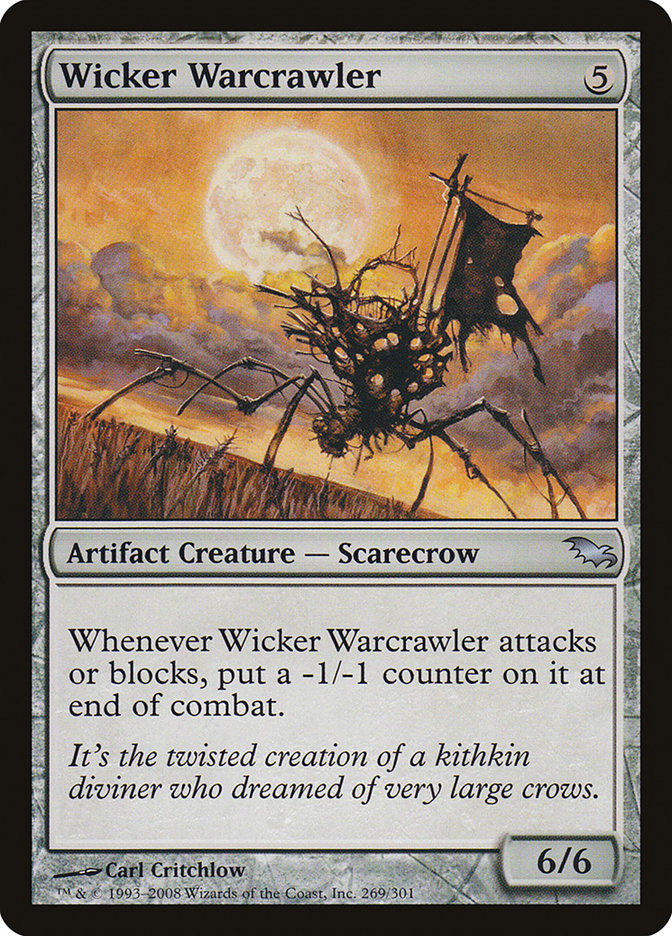 Wicker Warcrawler [Shadowmoor] | Total Play