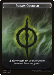 Poison Counter Token [Phyrexia: All Will Be One Tokens] | Total Play