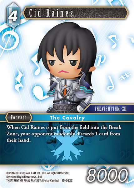 Cid Raines [Crystal Dominion] | Total Play