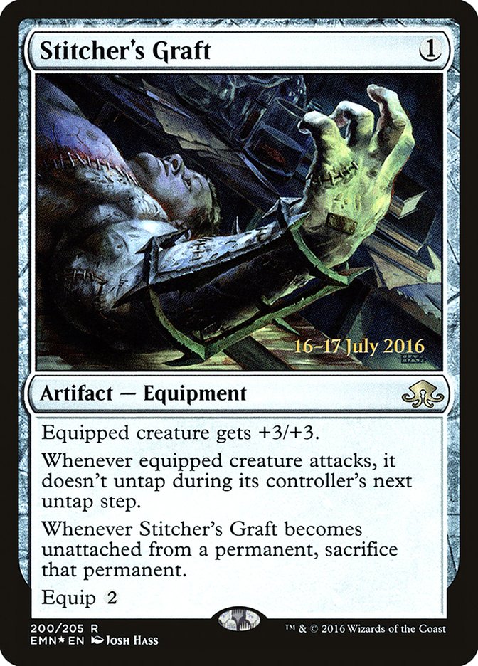 Stitcher's Graft [Eldritch Moon Prerelease Promos] | Total Play