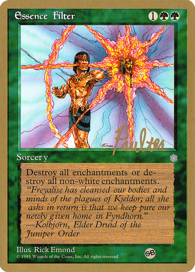 Essence Filter (Preston Poulter) (SB) [Pro Tour Collector Set] | Total Play