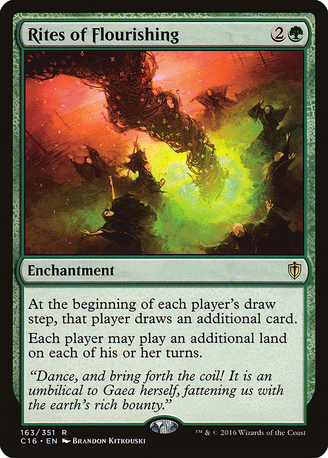Rites of Flourishing [Commander 2016] | Total Play