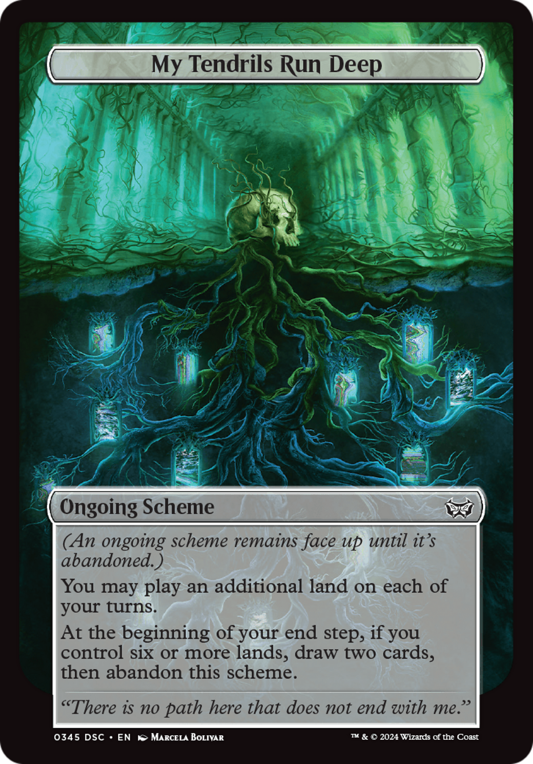 My Tendrils Run Deep (Full Art) [Duskmourn: Archenemy] | Total Play