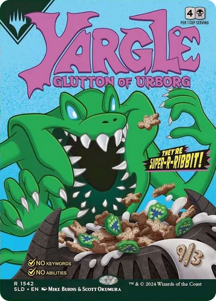Yargle, Glutton of Urborg (Rainbow Foil) [Secret Lair Drop Series] | Total Play