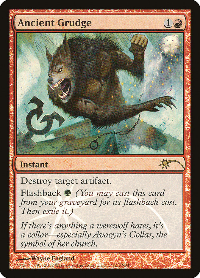 Ancient Grudge [Friday Night Magic 2012] | Total Play