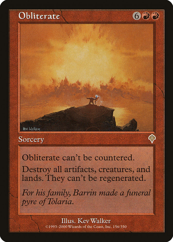 Obliterate [Invasion] | Total Play