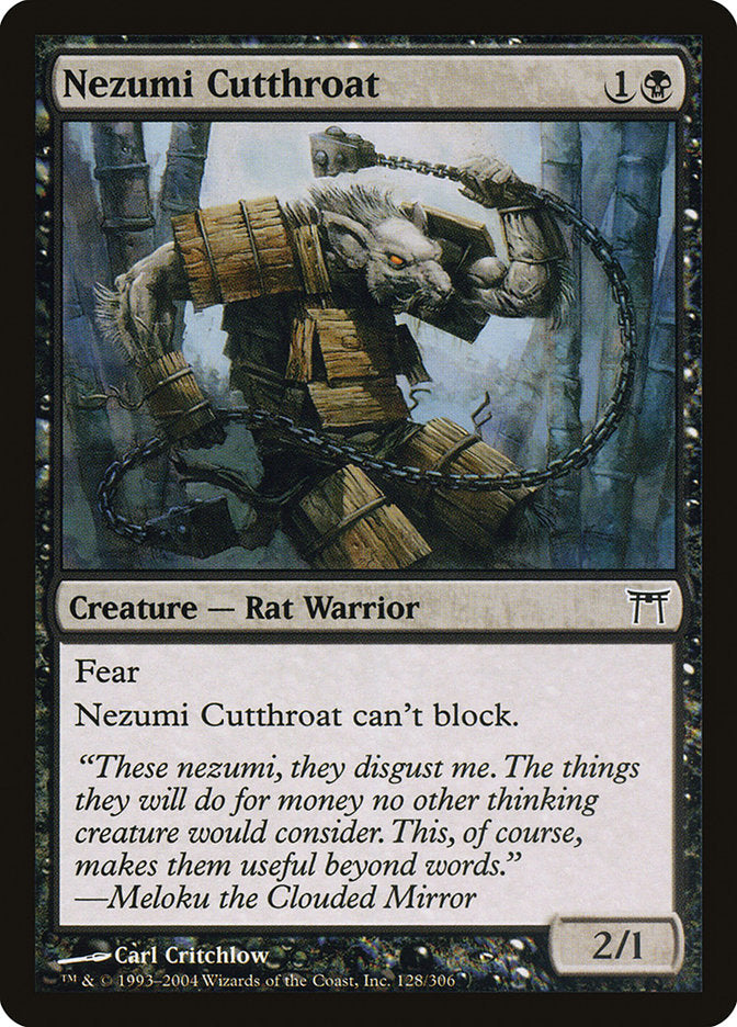 Nezumi Cutthroat [Champions of Kamigawa] | Total Play
