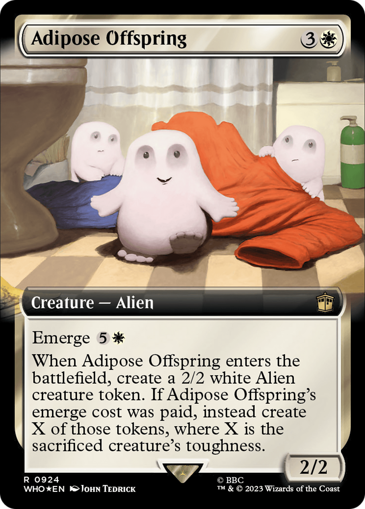 Adipose Offspring (Extended Art) (Surge Foil) [Doctor Who] | Total Play