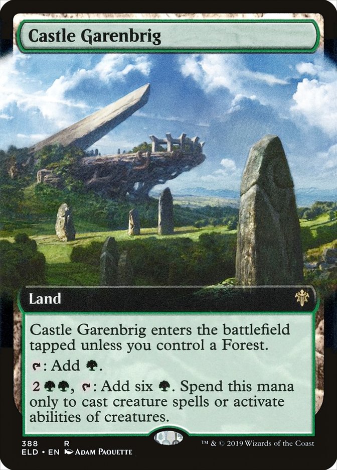 Castle Garenbrig (Extended Art) [Throne of Eldraine] | Total Play