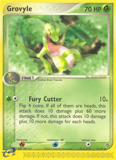Grovyle (31/97) [EX: Dragon] | Total Play