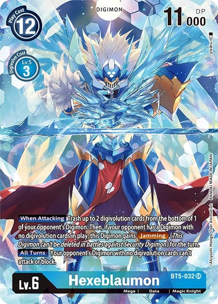 Hexeblaumon [BT5-032] (Alternate Art) [Dimensional Phase] | Total Play