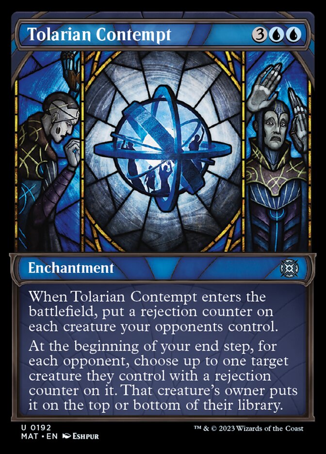 Tolarian Contempt (Showcase Halo Foil) [March of the Machine: The Aftermath] | Total Play