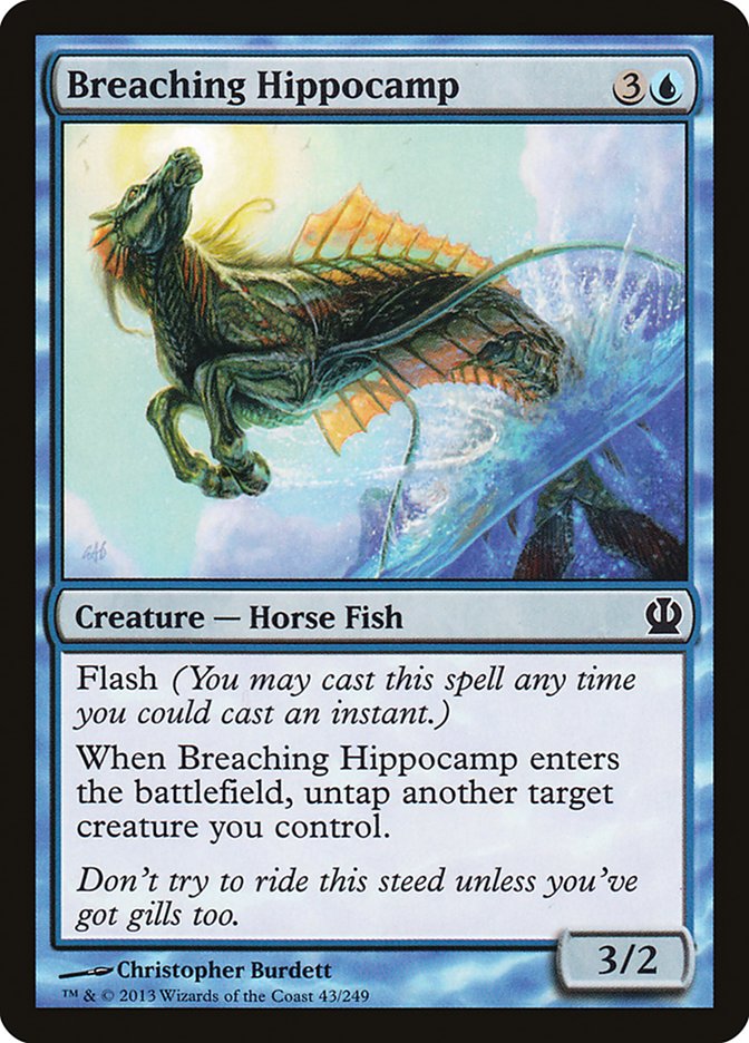 Breaching Hippocamp [Theros] | Total Play