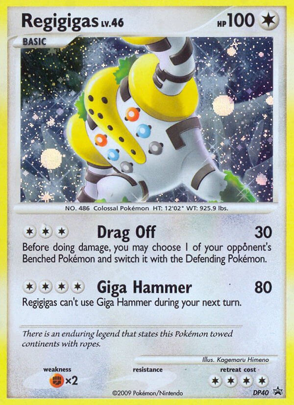 Regigigas (DP40) [Diamond & Pearl: Black Star Promos] | Total Play