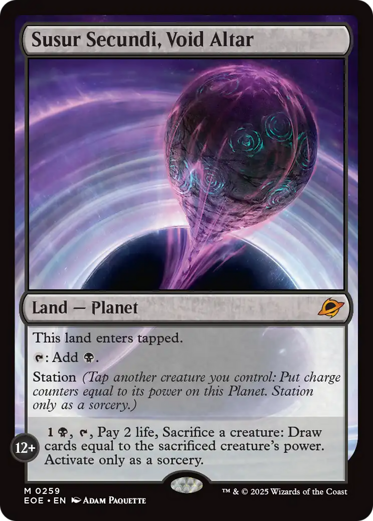 Susur Secundi, Void Altar [Edge of Eternities] | Total Play
