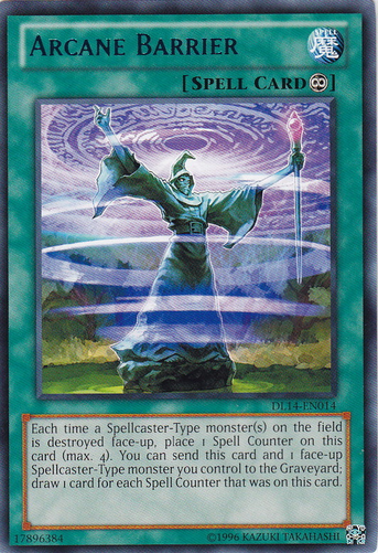 Arcane Barrier (Blue) [DL14-EN014] Rare | Total Play