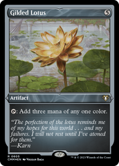 Gilded Lotus (Foil Etched) [Commander Masters] | Total Play