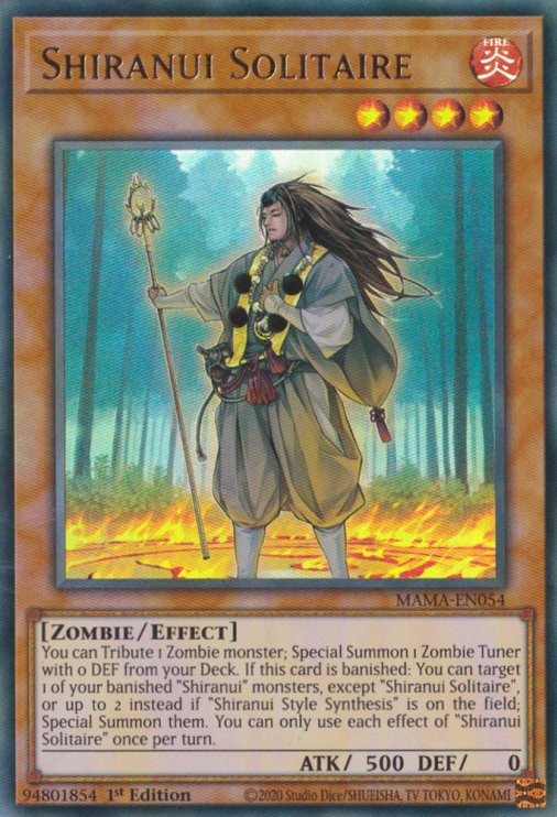 Shiranui Solitaire [MAMA-EN054] Ultra Rare | Total Play