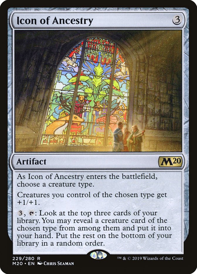 Icon of Ancestry [Core Set 2020] | Total Play