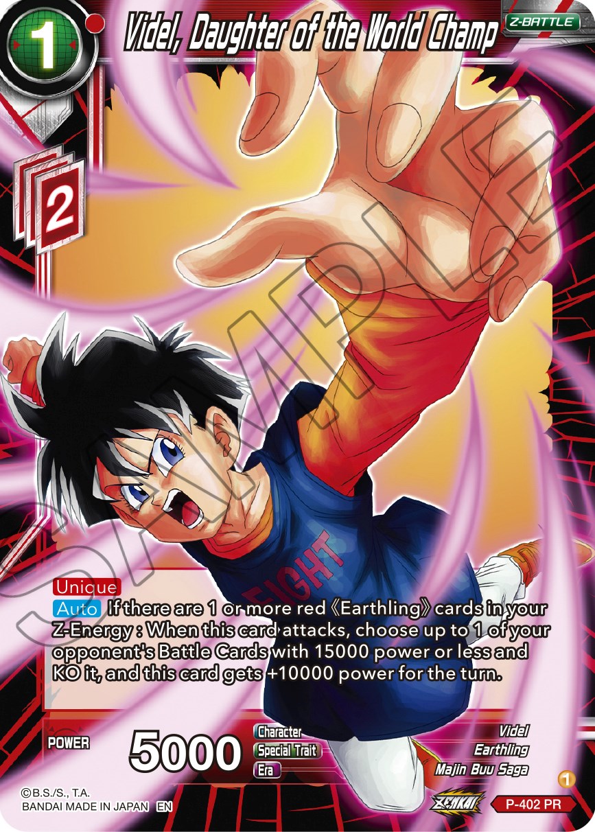 Videl, Daughter of the World Champ (P-402) [Promotion Cards] | Total Play