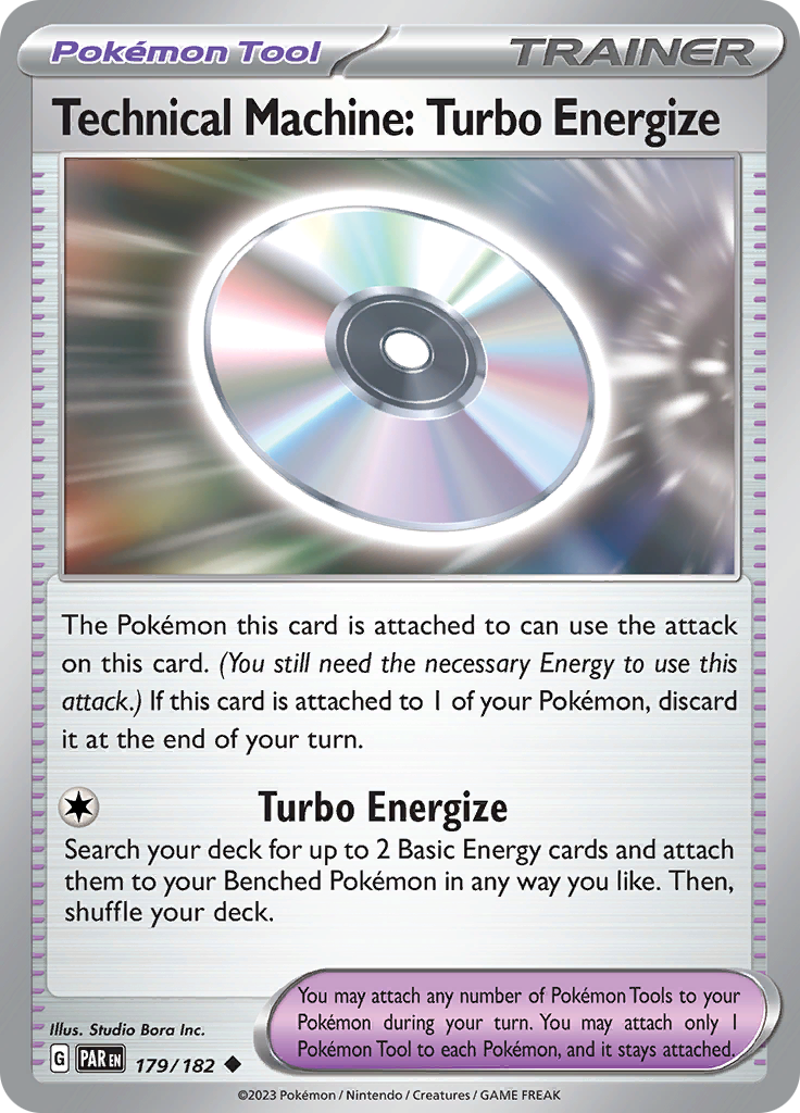 Technical Machine: Turbo Energize (179/182) [Scarlet & Violet: Paradox Rift] | Total Play