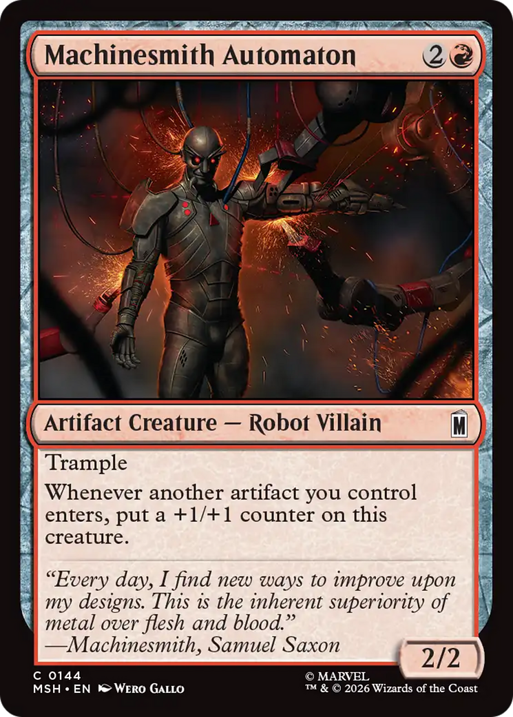 Machinesmith Automaton [Marvel Super Heroes] | Total Play
